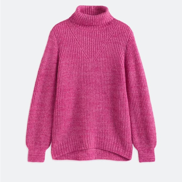 Love Elli Pink Turtleneck Sweater - Picture 12 of 12